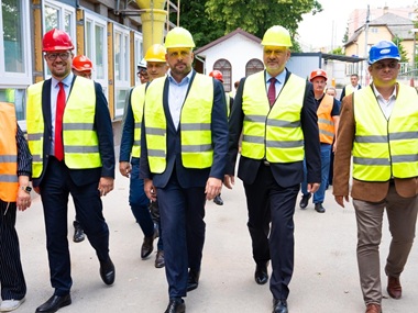 Rekonštrukcia Nemocnice s poliklinikou Kráľovský Chlmec napreduje podľa harmonogramu