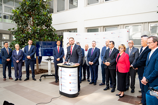 Tlačová konferencia k vykazovaniu zdravotnej starostlivosti – tzv. eZapisovaniu na pôde MZ SR