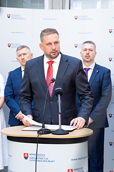 Tlačová konferencia k vykazovaniu zdravotnej starostlivosti – tzv. eZapisovaniu na pôde MZ SR