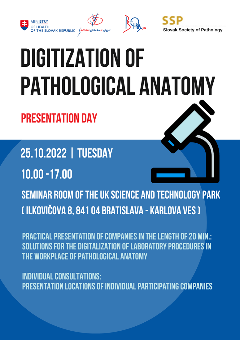 Poster - Digitization of pathological anatomy Poster - Digitization of pathological anatomy